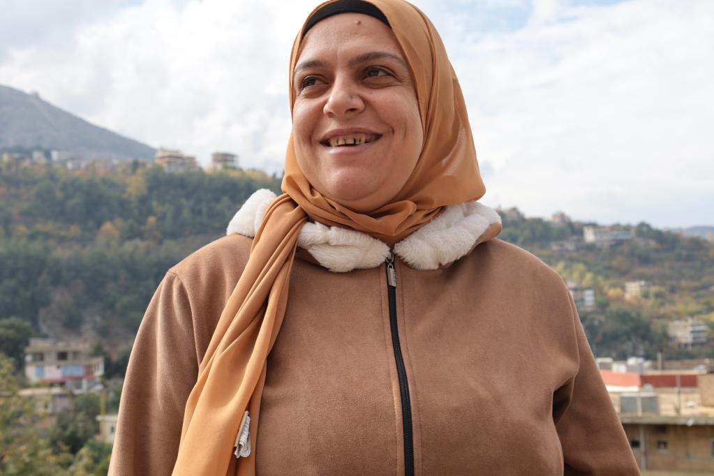 Diyaa Youssef, one of 726 women who took part in training on business,  leadership, personal development, coaching and mentoring organized by UN  Women. © UN Women/Nour Abdul Reda, 2023