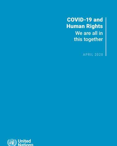 COVID-19 and Human Rights: We are all in this together